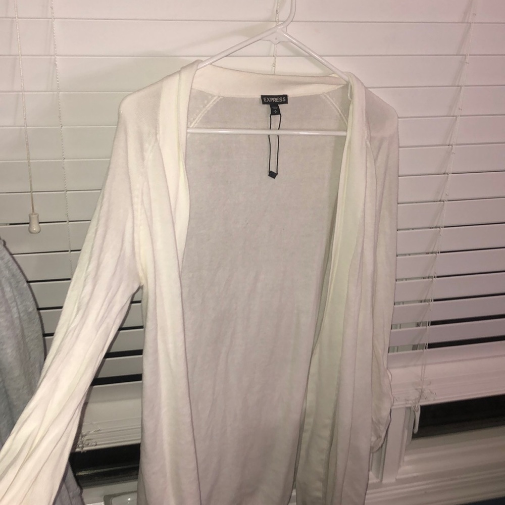 Express White Sweater